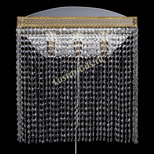 Бра Венеция Прямоугольник оптикон №2 под бронзу в Самаре Гусь Хрустальный