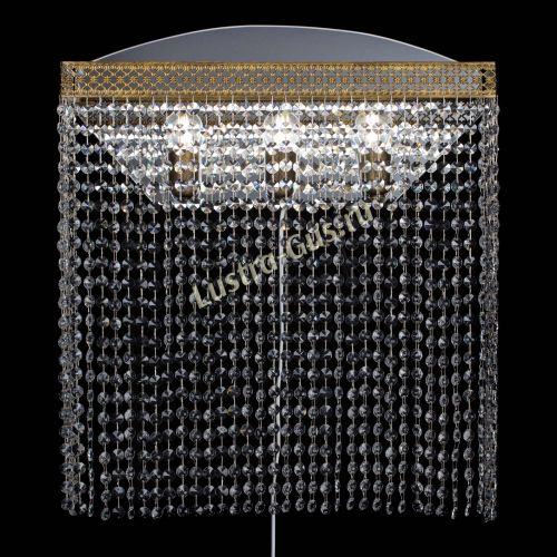 Бра Венеция Прямоугольник оптикон №2 под бронзу в Самаре Гусь Хрустальный