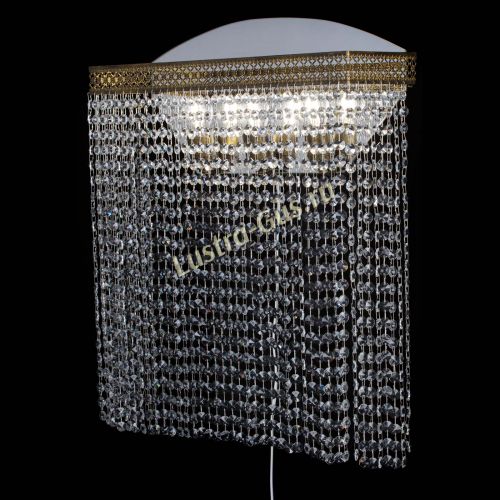 Бра Венеция Прямоугольник оптикон №2 под бронзу в Самаре Гусь Хрустальный