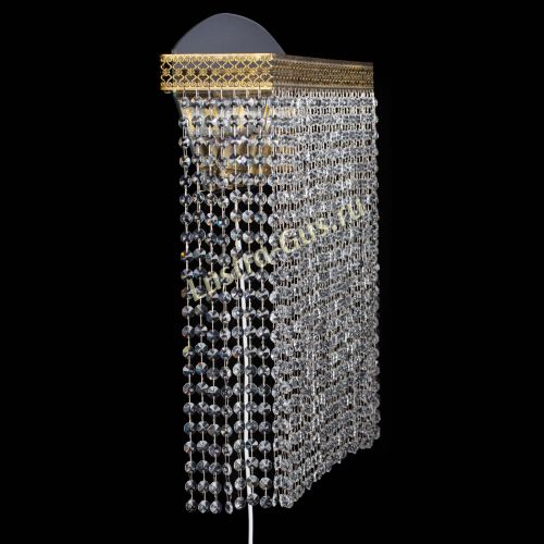 Бра Венеция Прямоугольник оптикон №2 под бронзу в Самаре Гусь Хрустальный