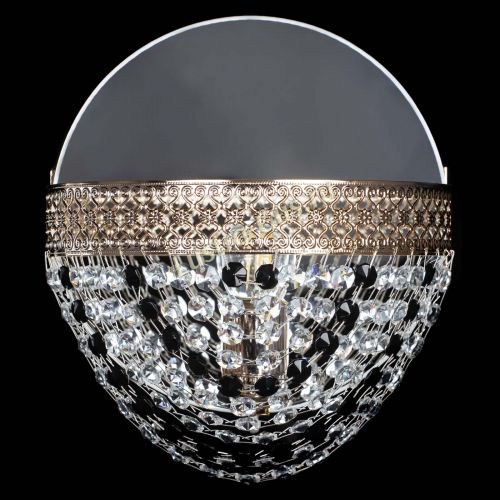 Бра Венеция Сетка черная в Самаре Гусь Хрустальный