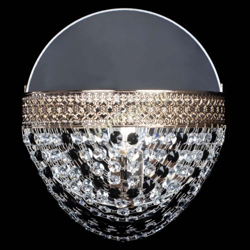 Бра Венеция Сетка черная в Самаре Гусь Хрустальный