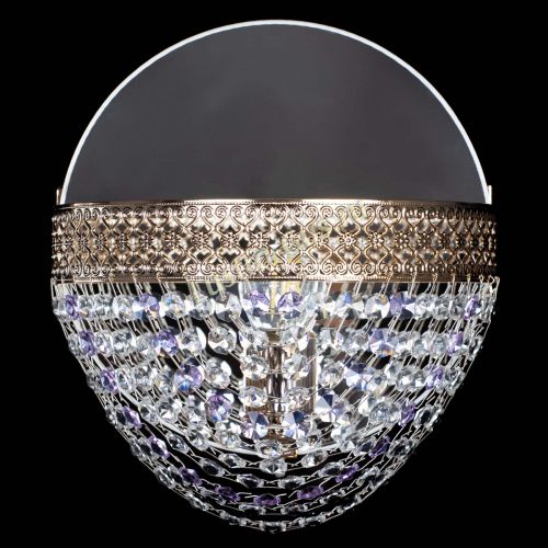 Бра Венеция Сетка фиолетовая в Самаре Гусь Хрустальный