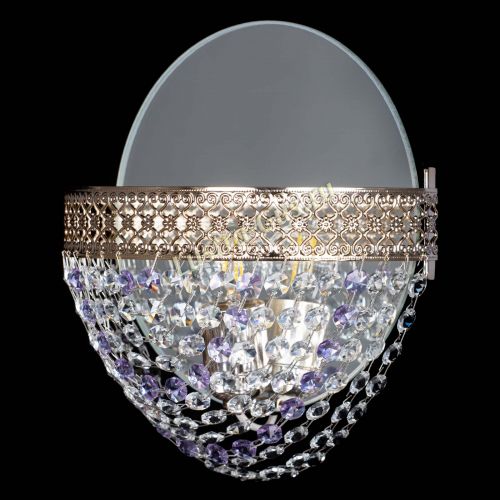 Бра Венеция Сетка фиолетовая в Самаре Гусь Хрустальный