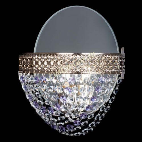 Бра Венеция Сетка фиолетовая в Самаре Гусь Хрустальный