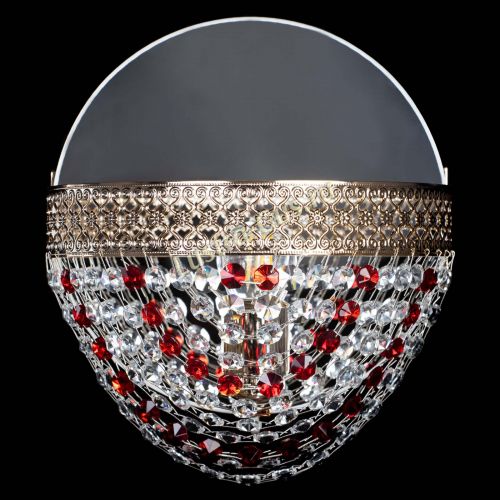 Бра Венеция Сетка красная в Самаре Гусь Хрустальный