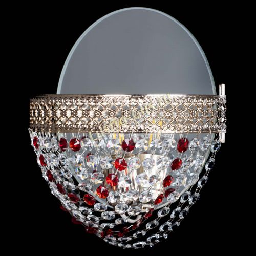 Бра Венеция Сетка красная в Самаре Гусь Хрустальный