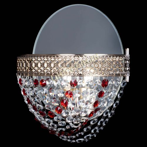 Бра Венеция Сетка красная в Самаре Гусь Хрустальный