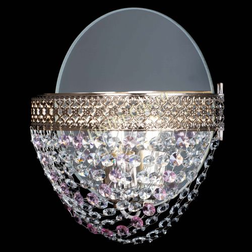 Бра Венеция Сетка розовая в Самаре Гусь Хрустальный