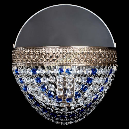 Бра Венеция Сетка синяя в Самаре Гусь Хрустальный