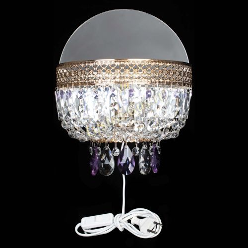 Бра Венеция фиолетовая в Самаре Гусь Хрустальный