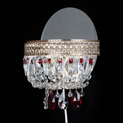 Бра Венеция красная в Самаре Гусь Хрустальный