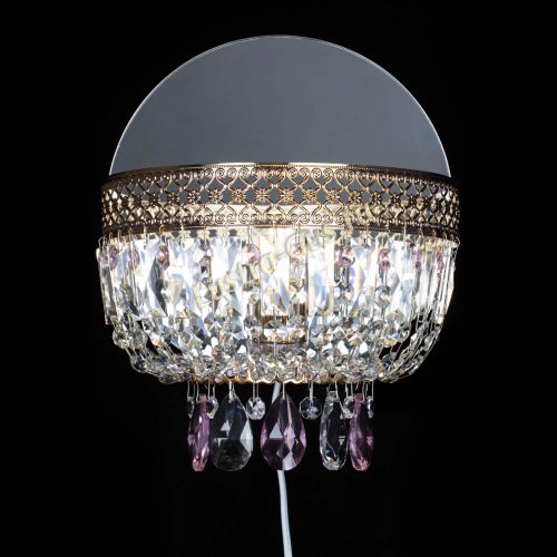 Бра Венеция розовая в Самаре Гусь Хрустальный