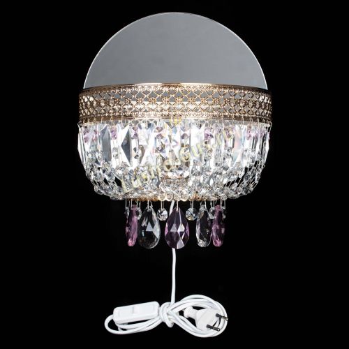 Бра Венеция розовая в Самаре Гусь Хрустальный