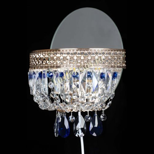 Бра Венеция синяя в Самаре Гусь Хрустальный