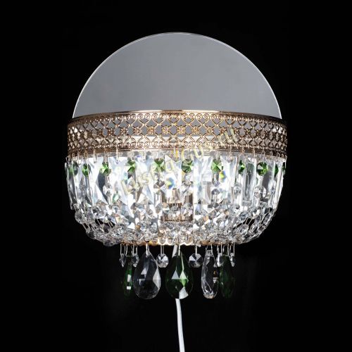 Бра Венеция зеленая в Самаре Гусь Хрустальный