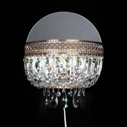 Бра Венеция зеленая в Самаре Гусь Хрустальный