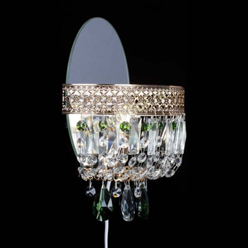 Бра Венеция зеленая в Самаре Гусь Хрустальный