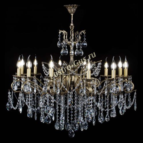 Люстра бронзовая Афина №1 баден в Самаре Гусь Хрустальный