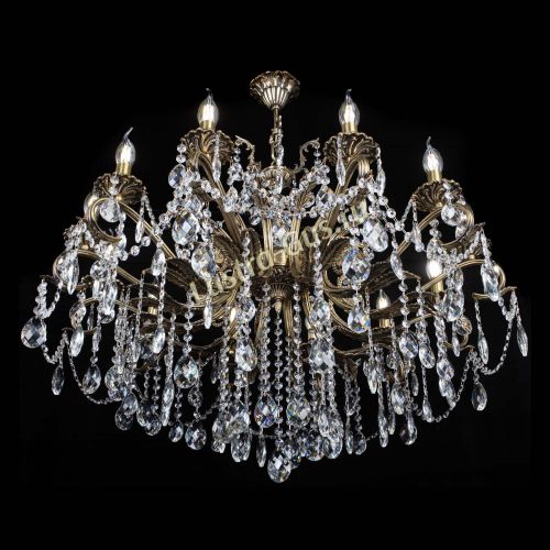 Люстра бронзовая Афина №1 баден в Самаре Гусь Хрустальный