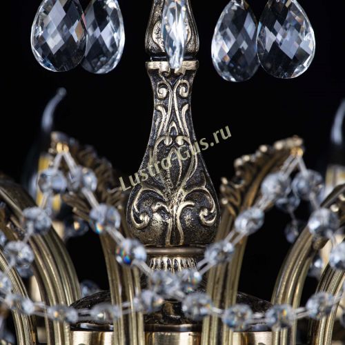 Люстра бронзовая Афина №1 баден в Самаре Гусь Хрустальный
