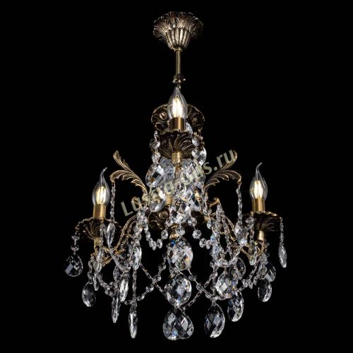 Люстра бронзовая Алфея №3/1 Баден в Самаре Гусь Хрустальный