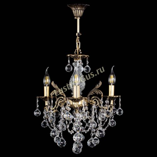 Люстра бронзовая Алфея №3/1 Шар в Самаре Гусь Хрустальный