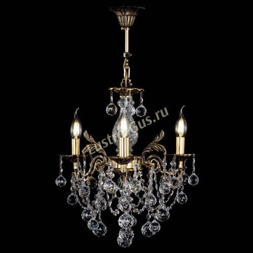 Люстра бронзовая Алфея №3/1 Шар в Самаре Гусь Хрустальный