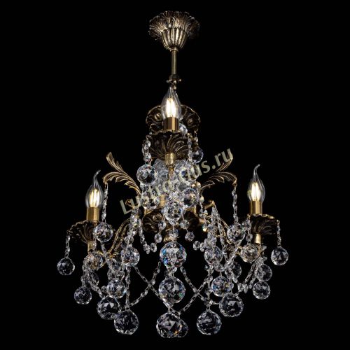 Люстра бронзовая Алфея №3/1 Шар в Самаре Гусь Хрустальный