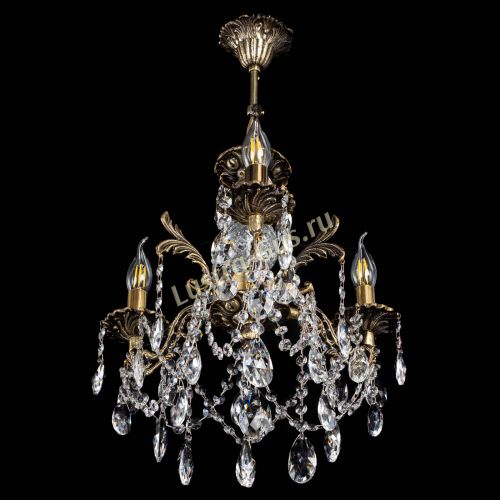 Люстра бронзовая Алфея №3/1 Журавлик в Самаре Гусь Хрустальный