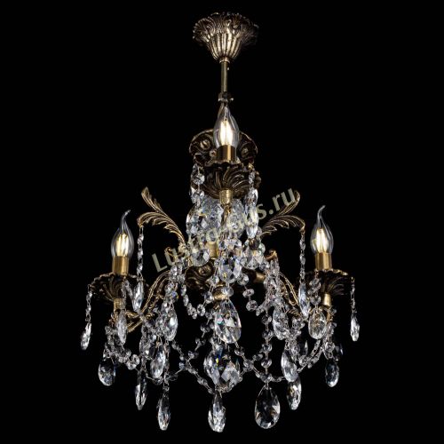 Люстра бронзовая Алфея №3/1 Журавлик в Самаре Гусь Хрустальный