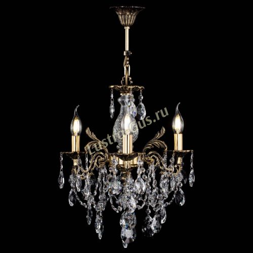 Люстра бронзовая Алфея №3/1 Звездочка в Самаре Гусь Хрустальный