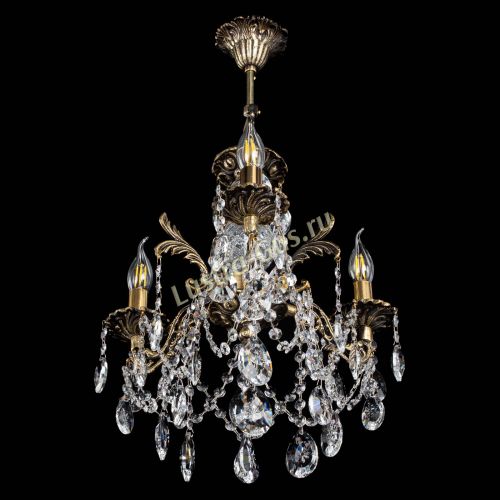 Люстра бронзовая Алфея №3/1 Звездочка в Самаре Гусь Хрустальный