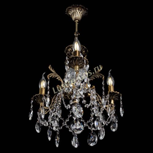 Люстра бронзовая Алфея №3/1 Звездочка в Самаре Гусь Хрустальный