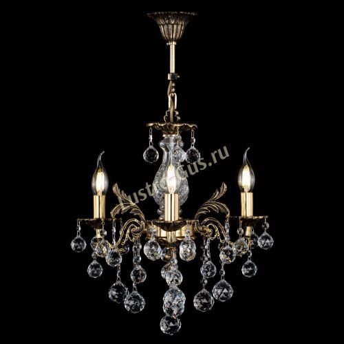 Люстра бронзовая Алфея №3/2 Шар в Самаре Гусь Хрустальный