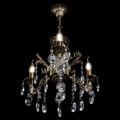 Люстра бронзовая Алфея №3/2 Звездочка в Самаре Гусь Хрустальный