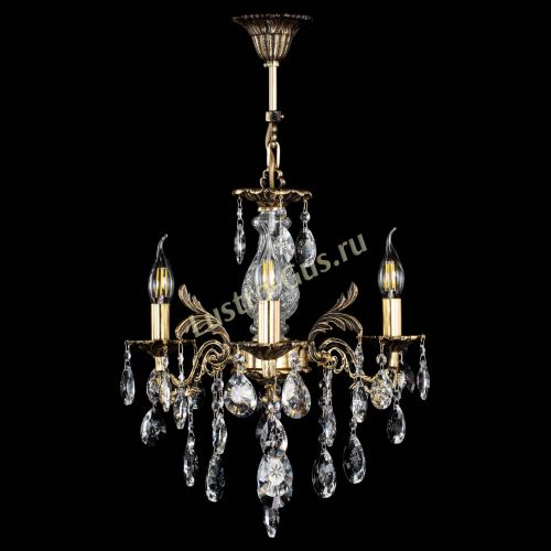 Люстра бронзовая Алфея №3/2 Звездочка в Самаре Гусь Хрустальный