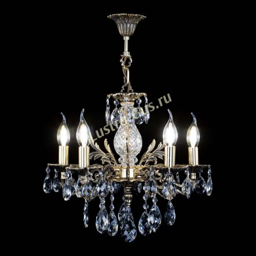 Люстра бронзовая Алфея №5/1 Баден в Самаре Гусь Хрустальный