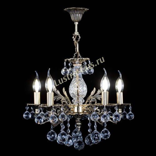 Люстра бронзовая Алфея №5/1 Шар в Самаре Гусь Хрустальный