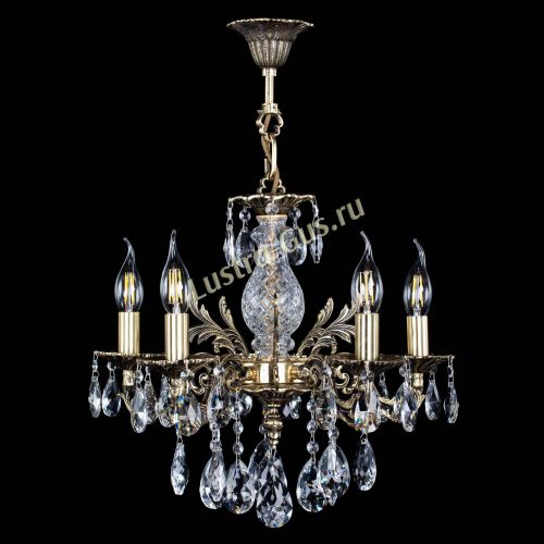 Люстра бронзовая Алфея №5/1 Журавлик в Самаре Гусь Хрустальный