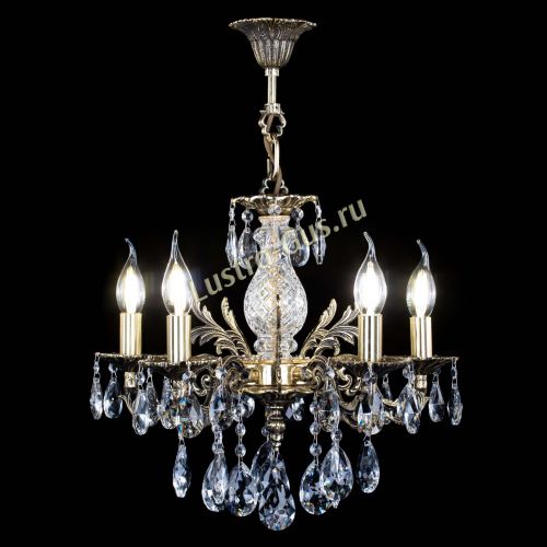 Люстра бронзовая Алфея №5/1 Журавлик в Самаре Гусь Хрустальный