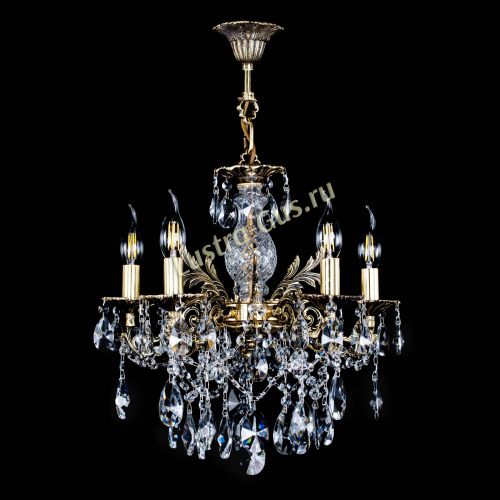 Люстра бронзовая Алфея №5/3 Лучик в Самаре Гусь Хрустальный