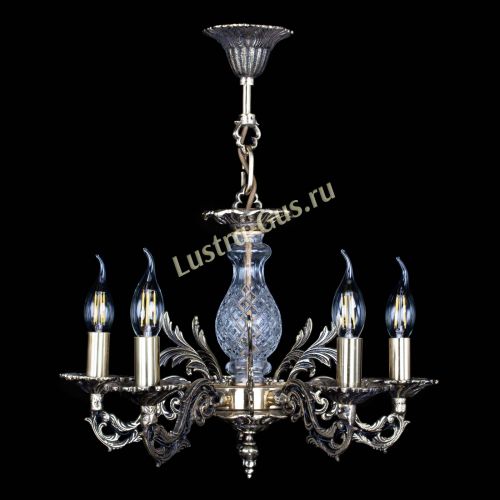Люстра бронзовая Алфея №5/3 Баден в Самаре Гусь Хрустальный