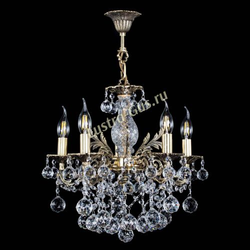 Люстра бронзовая Алфея №5/3 Шар в Самаре Гусь Хрустальный