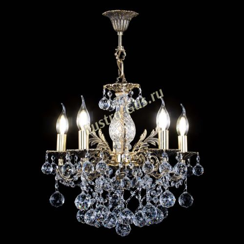 Люстра бронзовая Алфея №5/3 Шар в Самаре Гусь Хрустальный