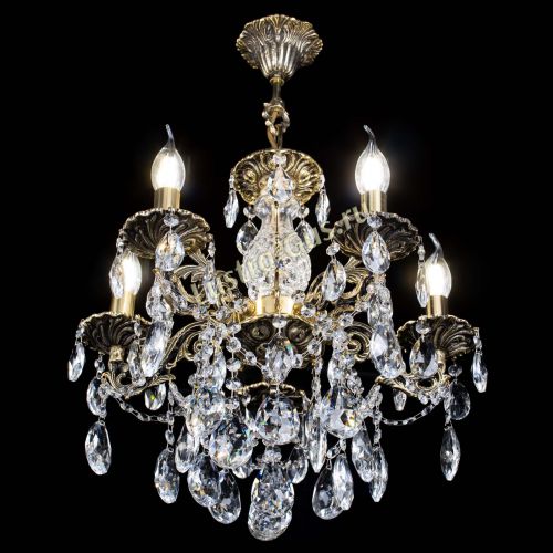 Люстра бронзовая Алфея №5/3 Журавлик в Самаре Гусь Хрустальный