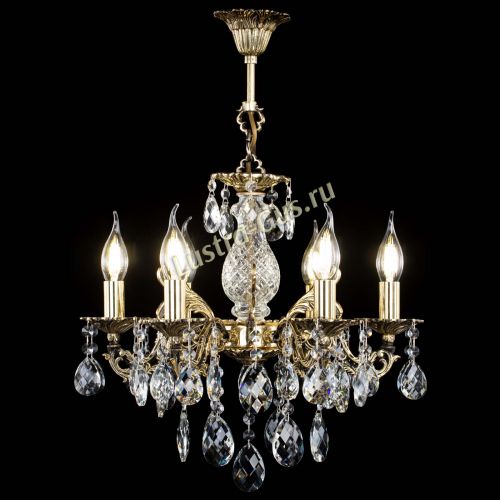 Люстра бронзовая Алфея №6/1 Баден в Самаре Гусь Хрустальный