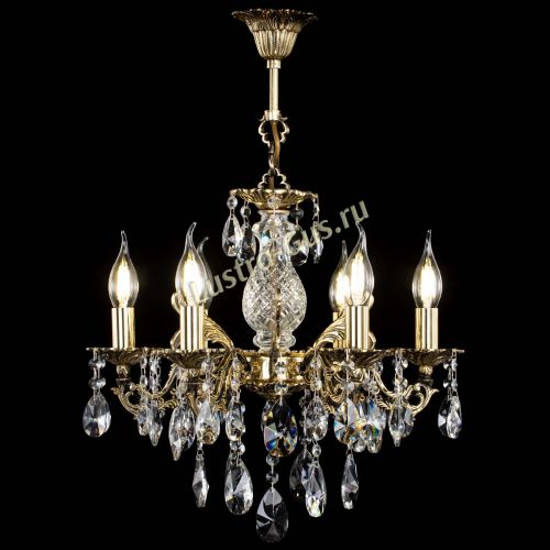 Люстра бронзовая Алфея №6/1 Лучик в Самаре Гусь Хрустальный