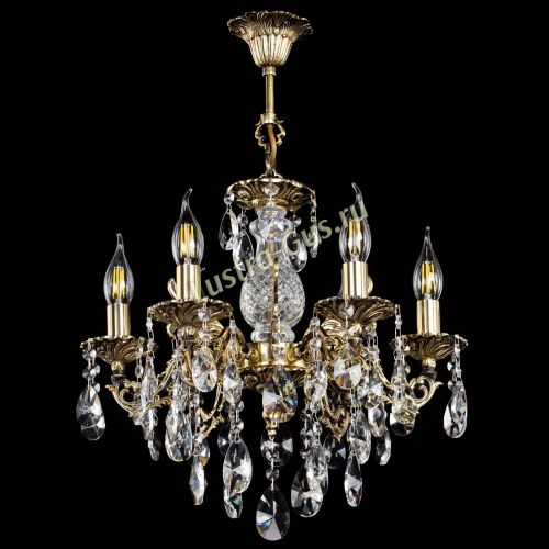 Люстра бронзовая Алфея №6/1 Лучик в Самаре Гусь Хрустальный