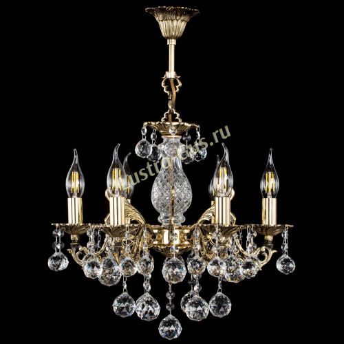 Люстра бронзовая Алфея №6/1 Шар в Самаре Гусь Хрустальный